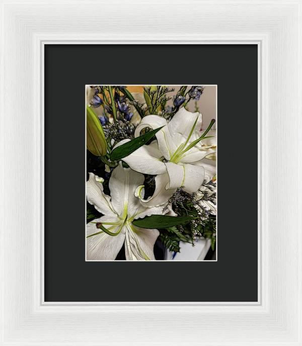 November Flowers 6 - Framed Print