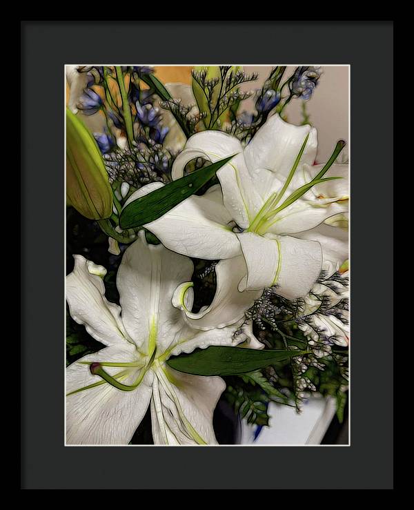 November Flowers 6 - Framed Print