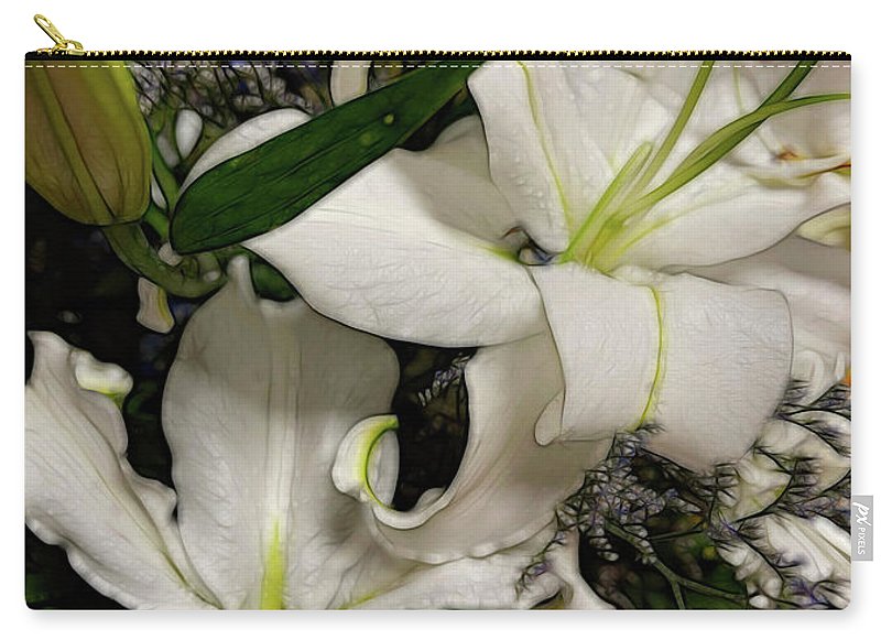 November Flowers 6 - Carry-All Pouch