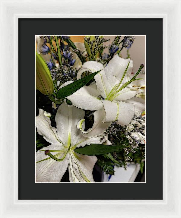 November Flowers 6 - Framed Print