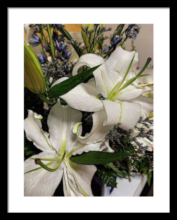 November Flowers 6 - Framed Print