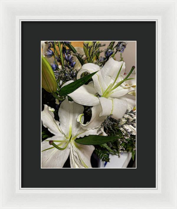 November Flowers 6 - Framed Print