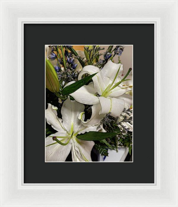 November Flowers 6 - Framed Print