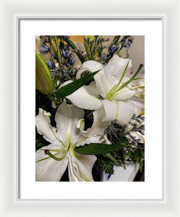 November Flowers 6 - Framed Print