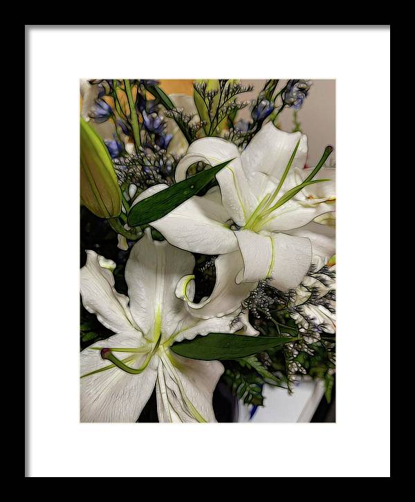 November Flowers 6 - Framed Print