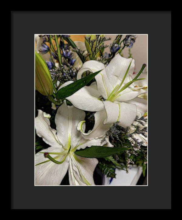 November Flowers 6 - Framed Print