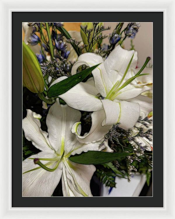 November Flowers 6 - Framed Print