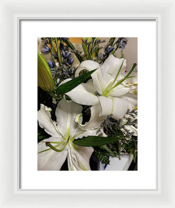 November Flowers 6 - Framed Print