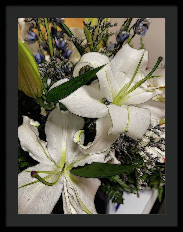 November Flowers 6 - Framed Print