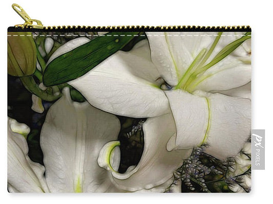 November Flowers 6 - Carry-All Pouch
