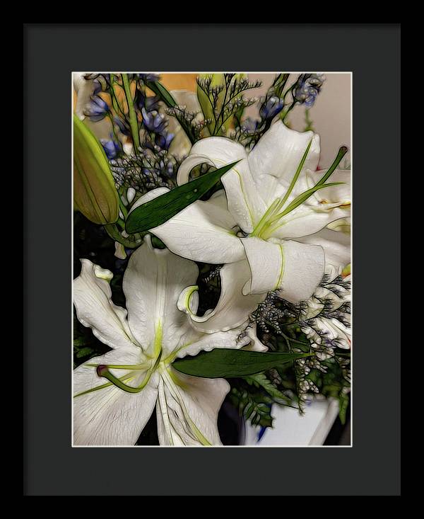 November Flowers 6 - Framed Print