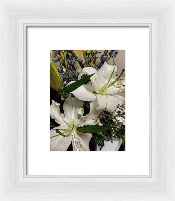 November Flowers 6 - Framed Print