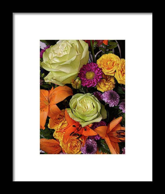 November Flowers 7 - Framed Print