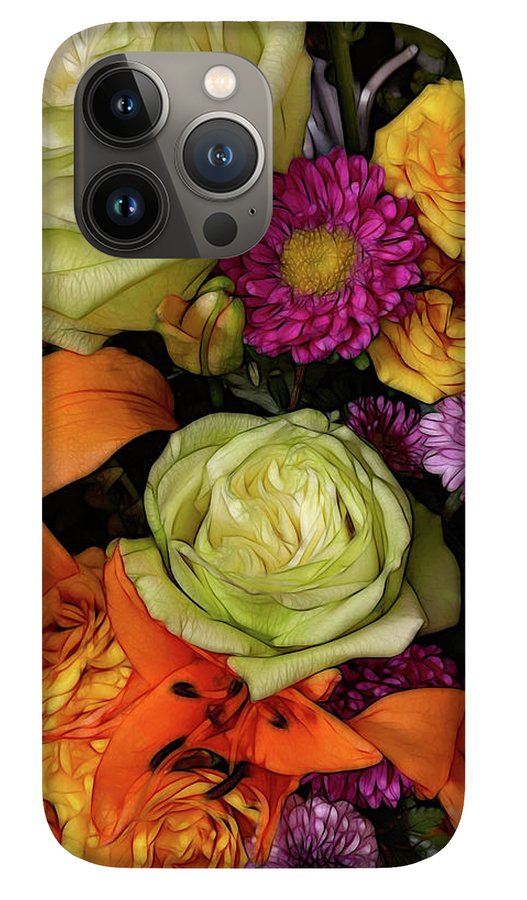 November Flowers 7 - Phone Case