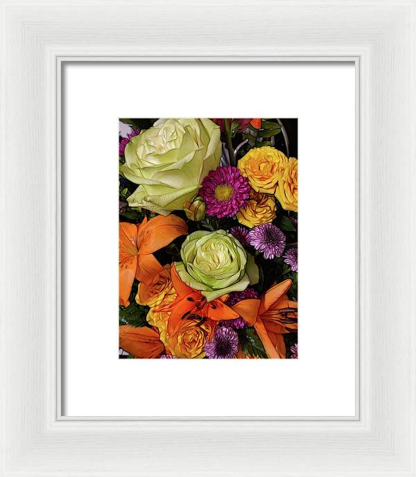 November Flowers 7 - Framed Print