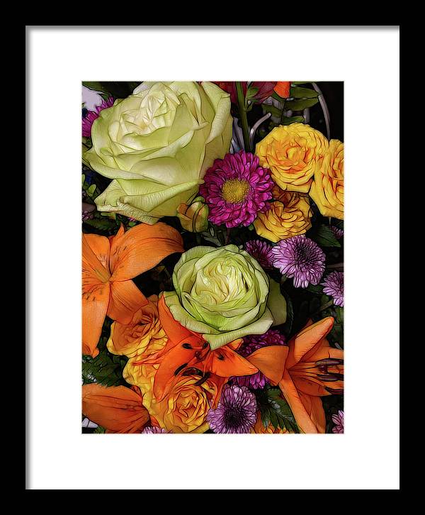 November Flowers 7 - Framed Print