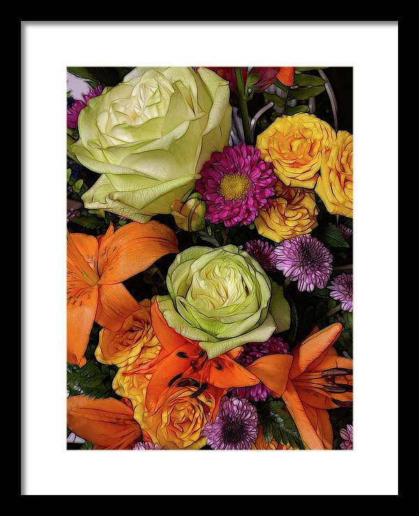 November Flowers 7 - Framed Print