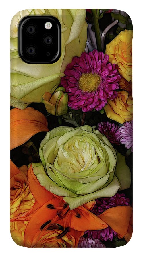 November Flowers 7 - Phone Case