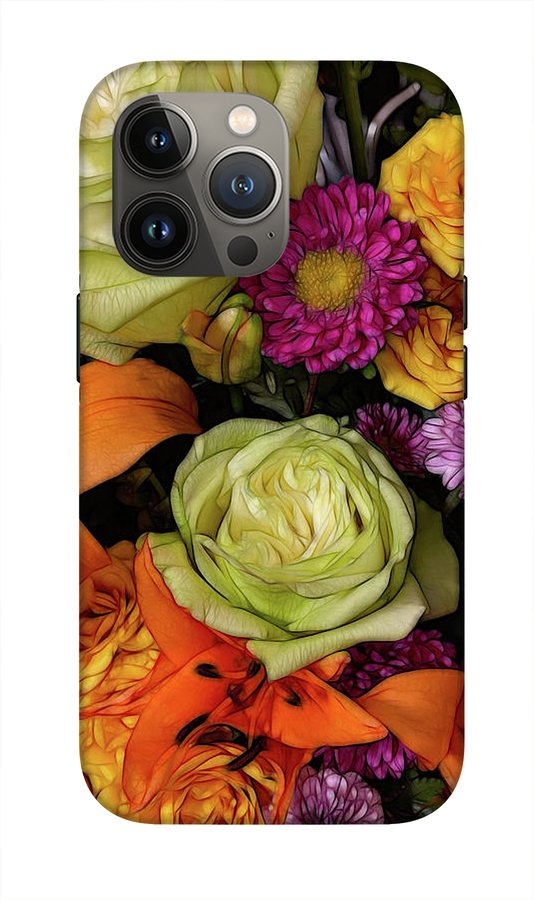 November Flowers 7 - Phone Case