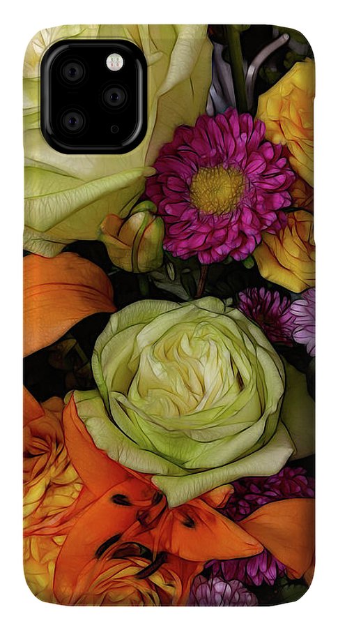 November Flowers 7 - Phone Case