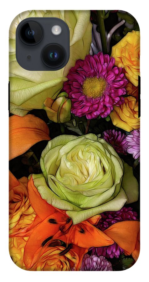 November Flowers 7 - Phone Case