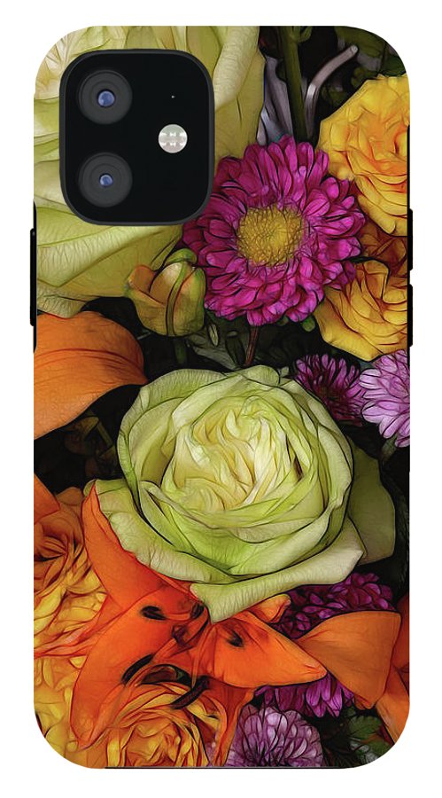 November Flowers 7 - Phone Case