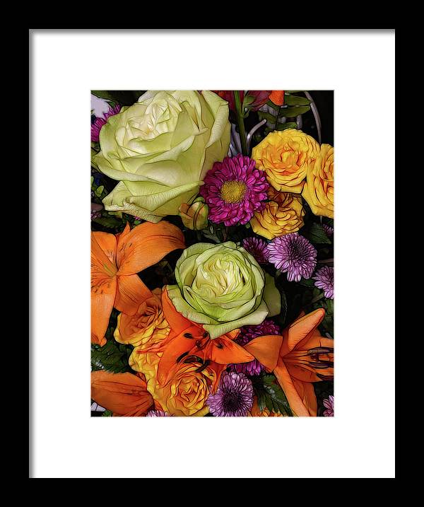 November Flowers 7 - Framed Print