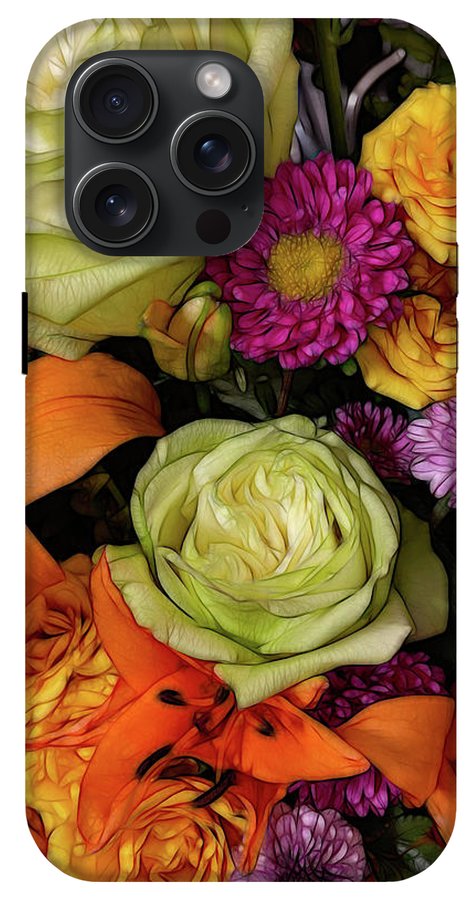 November Flowers 7 - Phone Case