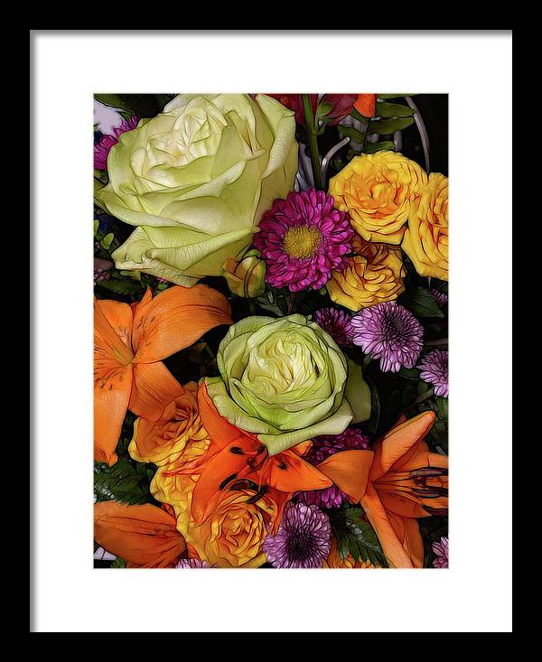 November Flowers 7 - Framed Print