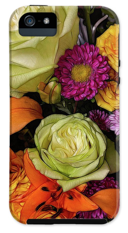 November Flowers 7 - Phone Case