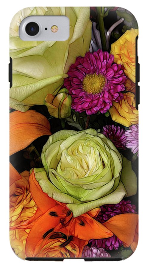 November Flowers 7 - Phone Case