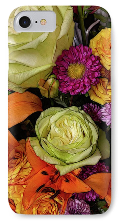 November Flowers 7 - Phone Case