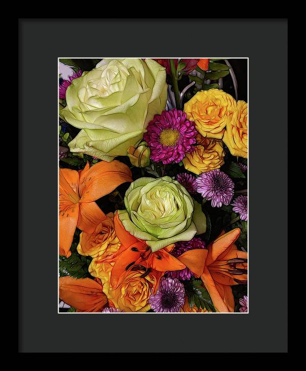 November Flowers 7 - Framed Print