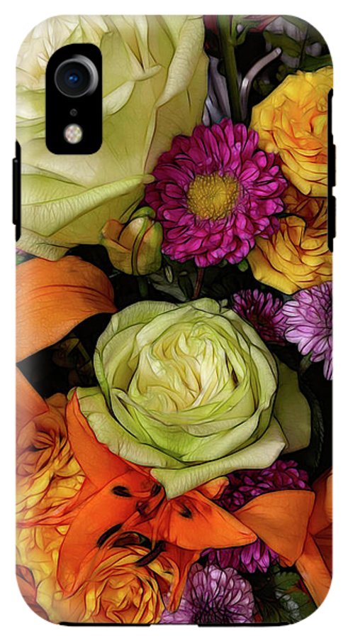 November Flowers 7 - Phone Case