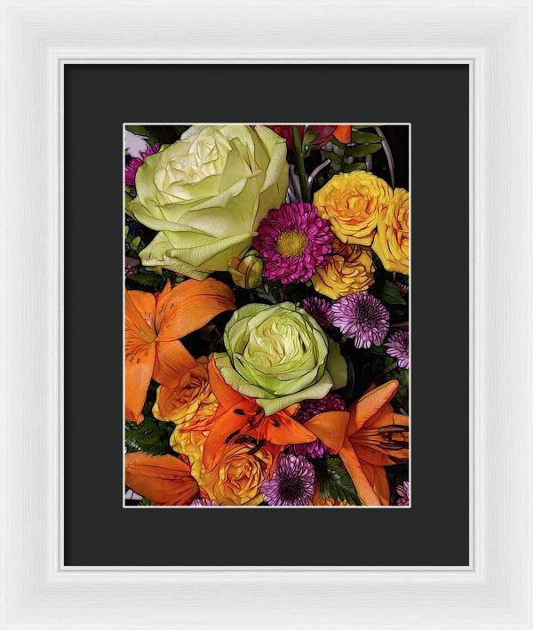 November Flowers 7 - Framed Print