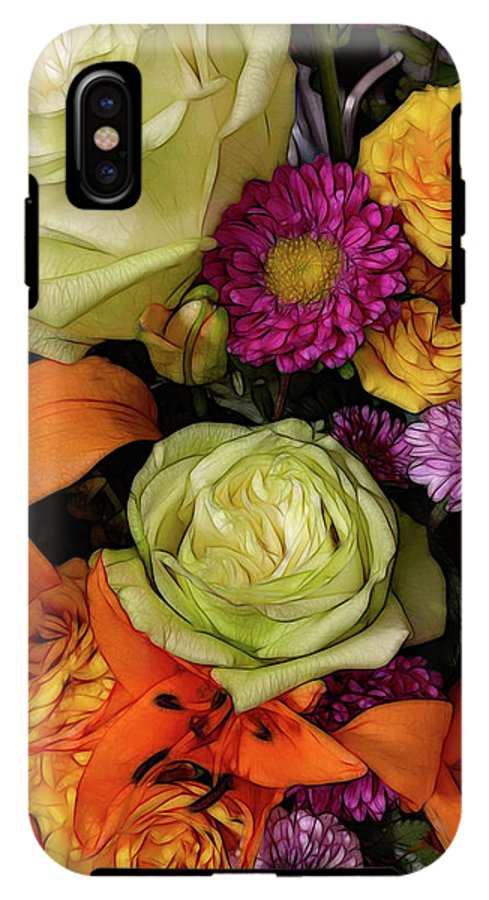 November Flowers 7 - Phone Case