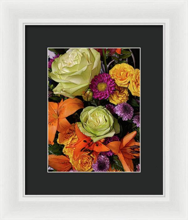 November Flowers 7 - Framed Print