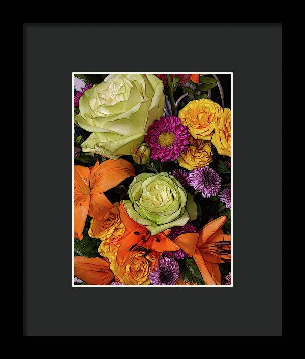 November Flowers 7 - Framed Print