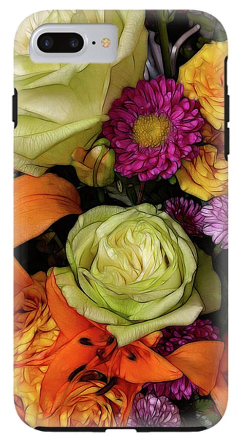 November Flowers 7 - Phone Case