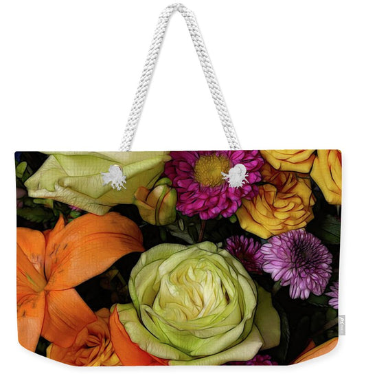 November Flowers 7 - Weekender Tote Bag