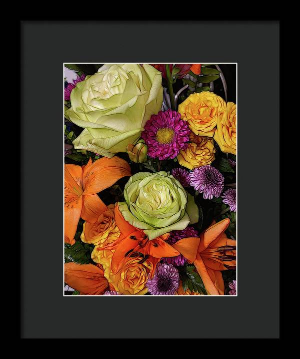 November Flowers 7 - Framed Print