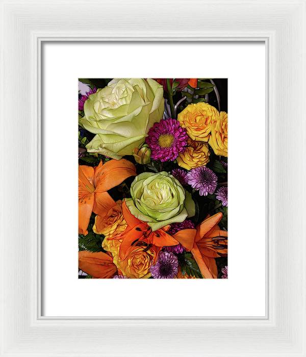 November Flowers 7 - Framed Print