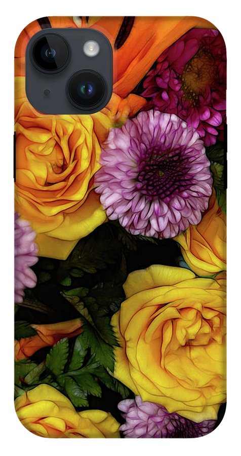 November Flowers 8 - Phone Case