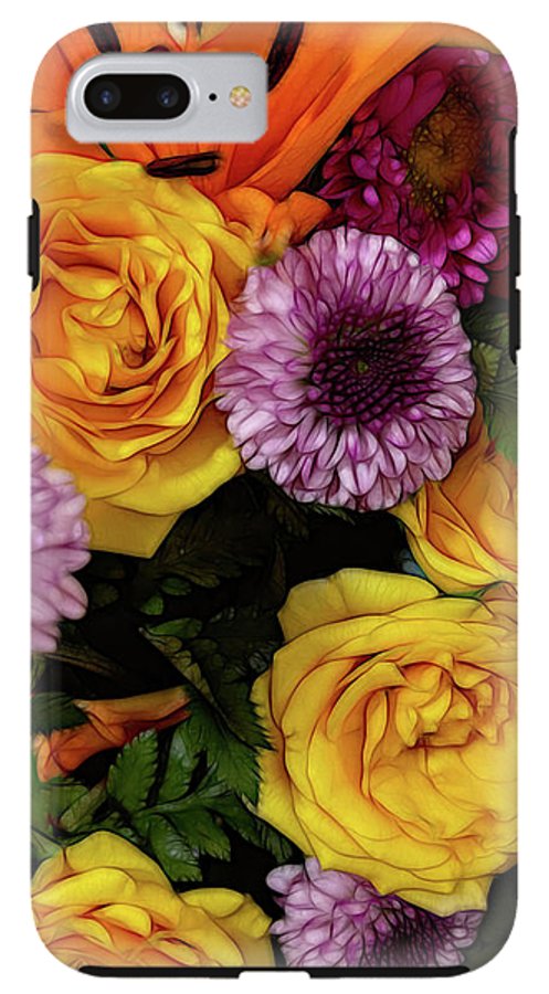 November Flowers 8 - Phone Case