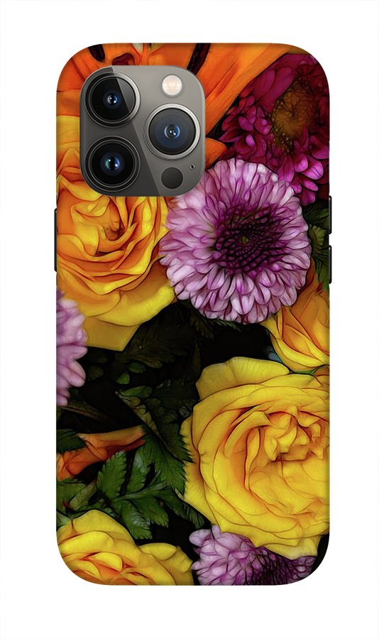 November Flowers 8 - Phone Case