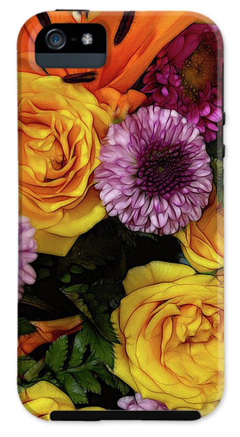 November Flowers 8 - Phone Case