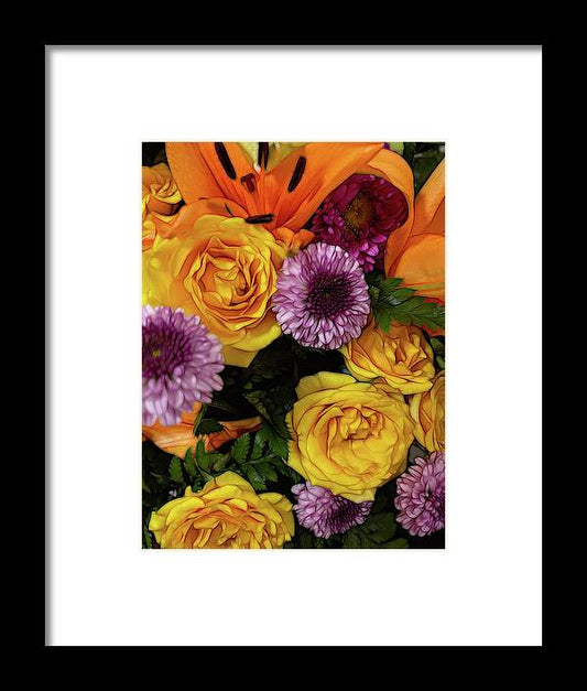 November Flowers 8 - Framed Print