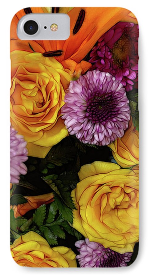 November Flowers 8 - Phone Case