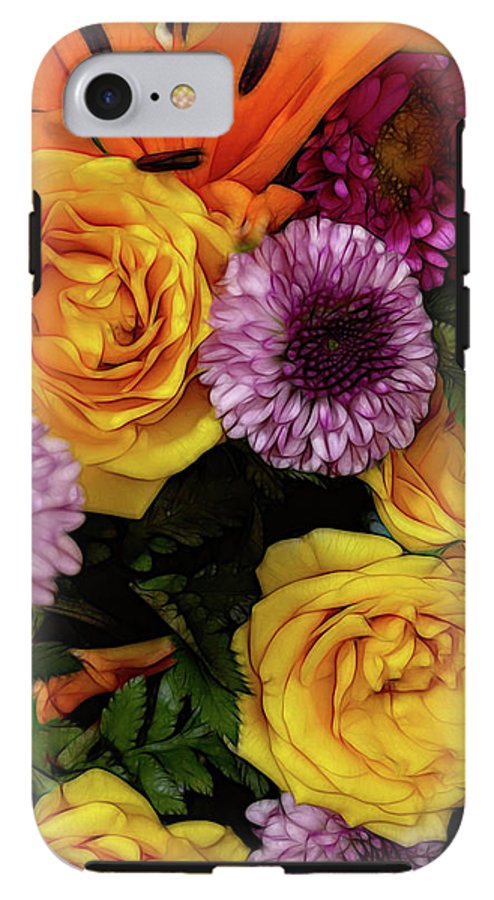 November Flowers 8 - Phone Case