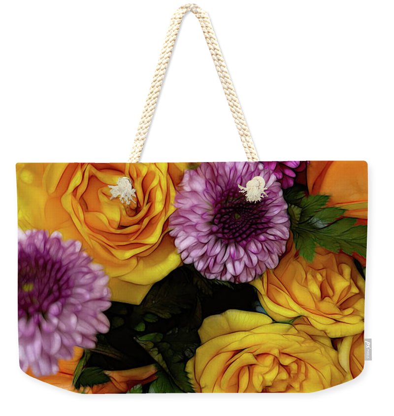 November Flowers 8 - Weekender Tote Bag